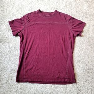 Kuhl men's burgundy t shirt M